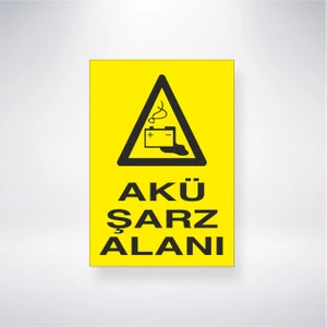Reysa Tasarım Akü Şarz Alanı 21X35 Arkası Yapışkanlı Levha 21X30 cm Yapışkanlı Levha