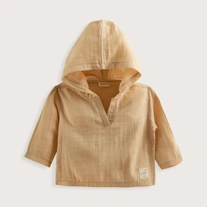 Golden Hour Kapusonlu Sweatshirt Krem