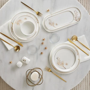 Streamline Cassini 59 Parça 12 Kişilik New Bone Yemek Takımı
