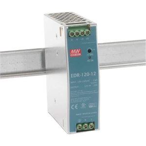 Mean Well  EDR-120-12 120W 12V 10A Ray Montaj