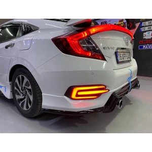 Honda Civic Fc5 Mugen Arka Ek (Plastik)