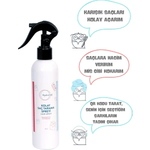 Saç Tarama Spreyi - Keratin Proteinli - Çocuklar Ve Ebeveynler İçin 250ml