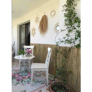 70CM.X3M. Kamış Hasır Balkon Çiti Duvar Çiti Bahçe Dekorasyonu