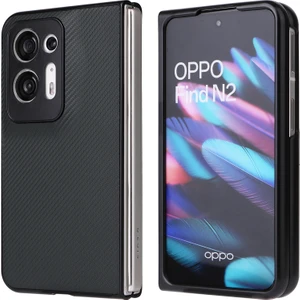 Oppo Find N2 5g Telefon Geri Kapak Bırak-Kötü Pu Deri + Koruyucu Cep Telefon Kılıfı (Yurt Dışından)