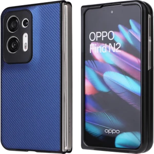 Oppo Find N2 5g Telefon Geri Kapak Bırak-Kötü Pu Deri + Koruyucu Cep Telefon Kılıfı (Yurt Dışından)