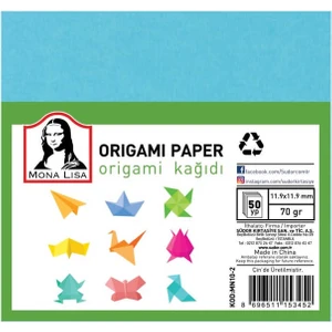 Mona Lisa Origami Kağıdı 11.9X11.9 cm 50 Yaprak