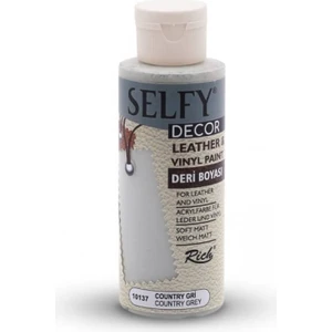 Selfy Decor Deri Boyası 120 cc 10137 Country Gri
