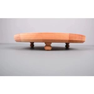 Zbern Better Ahşap Ayaklı Sunumluk 26 Cm