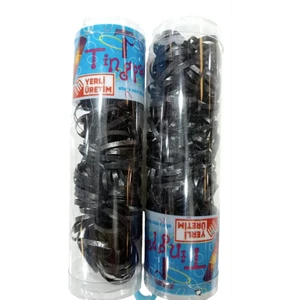 Dzc Kuzenler Avm Saç Örgü Lastiği Mini Ince Lastik Çocuk Saç Toka (Kalın) Siyah Siyah