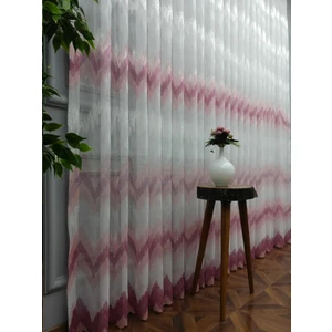 Harmony Pudra Gülkurusu Pembe Renk Tül Yeni Moda Tasarım 1e 3 Kat Pileli Tül