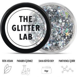 The Glitter Lab Jel Formlu Parlak Glitter - Splash Down 10 gr
