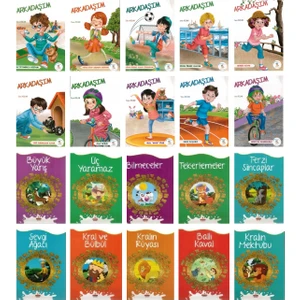 2. Sınıf Okumayı Sevdiren Hikaye Seti 20 Kitap (Arkadaşım - 100 Temel Eser)