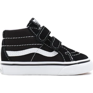 Siyah - Beyaz Bebek Yürüyüş Ayakkabısı VN00018W6BT1 Td Sk8-Mid Reissue V