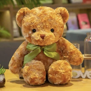 30 cm Hayvan Teddy Bear Doll Peluş Yama Ayı Peluş Oyuncak Çocuk Doğum Günü Noel Hediyesi D (Yurt Dışından)