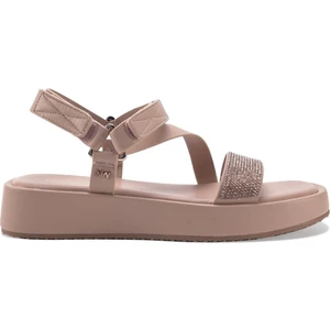 Nine West Sası 3fx Vizon Kadın Kalın Taban Sandalet