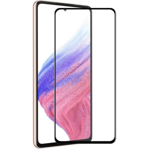 Samsung Galaxy A54 5g ile Uyumlu Şeffaf Ekranı Tam Kaplayan 5d Cam Kırılmaz Cam Ekran Koruyucu