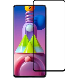 Samsung Galaxy M51 ile Uyumlu Şeffaf Ekranı Tam Kaplayan 5d Cam Kırılmaz Cam Ekran Koruyucu