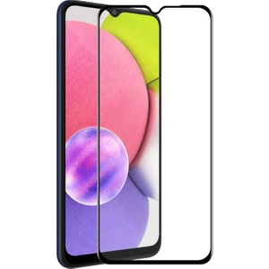 Samsung Galaxy A03S ile Uyumlu Şeffaf Ekranı Tam Kaplayan 5d Cam Kırılmaz Cam Ekran Koruyucu