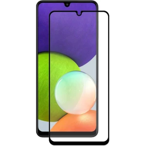 Samsung Galaxy M22 ile Uyumlu Şeffaf Ekranı Tam Kaplayan 5d Cam Kırılmaz Cam Ekran Koruyucu