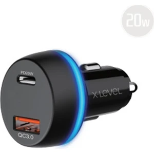 X-ChargerDrive 20W USB-A & Type-C Port Hızlı Araç İçi Şarj Aleti - Çakmaklık Şarj