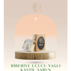 Elbeten Zeytinyağları Biberiye Uçucu Yağlı Kastil Doğal Sabun