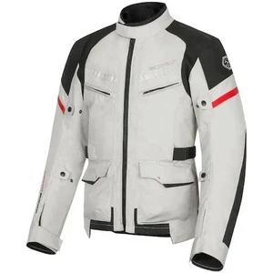 JK122 Korumalı Motosiklet Montu Beyaz