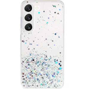 Samsung Galaxy S22 5g Starry Sky Sparkle Epoksi Telefon Kılıfı Yumuşak Tpu Koruyucu Arka Kapak (Yurt Dışından)