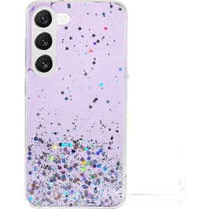 Samsung Galaxy S22 5g Starry Sky Sparkle Epoksi Telefon Kılıfı Yumuşak Tpu Koruyucu Arka Kapak (Yurt Dışından)