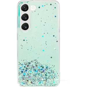 Samsung Galaxy S22 5g Starry Sky Sparkle Epoksi Telefon Kılıfı Yumuşak Tpu Koruyucu Arka Kapak (Yurt Dışından)