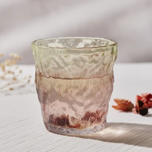 Glacier Tekli Su Bardağı Kırmızı Yeşil 287 ml