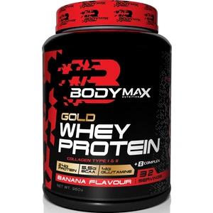 Bodymax Nutrition Gold Whey Protein Tozu 960 Gr 32 Servis Muz Aromalı