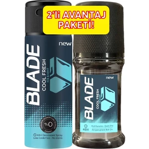 Kofre Blade Erkek Deodorant 150 ml + Roll-On 50 ml Cool Fresh
