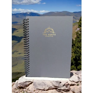 The North Mountan Çizgili-Düz 16X22 Defter 120 Yaprak