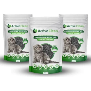 Active Clean Kedi Kumu Koku Giderici 240 gr 3'lü Set