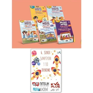 Kurmay Yayınları 6 Animated Stories ve 6.Sınıf Şampiyon 3'Lü Deneme Sınavı Seti