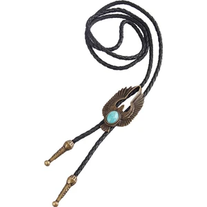 Vintage Alaşım Kartal Şekli Batı Kovboy Bolo Kravat Kravat Bronz (Yurt Dışından)
