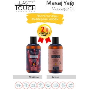 Last Touch Masaj Yağı Aromaterapi 2'Li Seri Afrodizyak-Duyusal