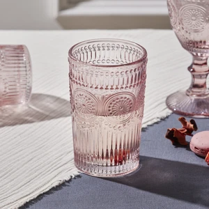 Sunflower Tekli Meşrubat Bardağı Pembe 332 ml