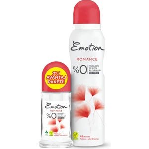 Kadın Deodorant Romance 150 ml ve Roll-On 50 ml Vegan Paraben İçermez