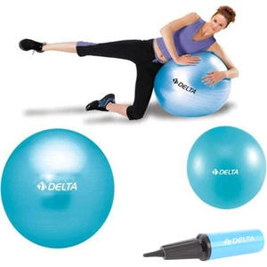 55 cm Pilates Topu 25 cm Mini Denge Topu Ve Pompası Seti