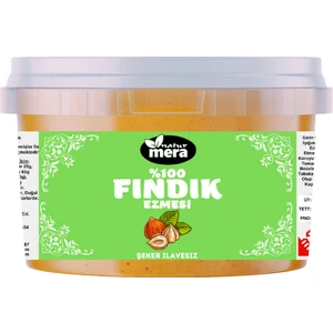 %100 Saf Şeker Ilavesiz Fındık Ezmesi 500g