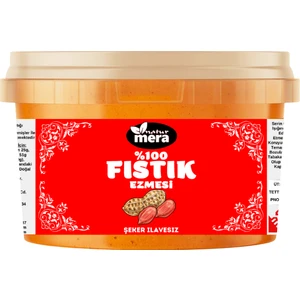 %100 Saf Şeker Ilavesiz Fıstık Ezmesi 500g