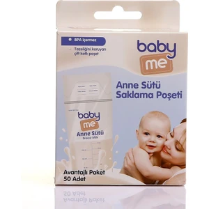 Baby Me Süt Saklama Poşeti 50 Adet