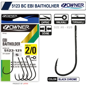 5123 Ebi Baitholder Black Chrome Iğne