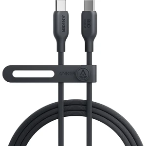 543 USB-C to USB-C 1.8m Şarj/Data Kablosu - Doğa Dostu - 140W Şarj Destekli - A80E2 - Siyah (Anker Türkiye Garantili)