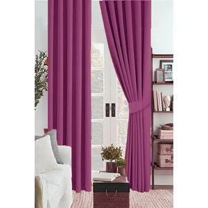 Mürdüm Renk  Güneşlik Blackout  Karartma  Fon Perde Düz Dikim