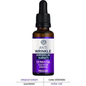 PROCSIN Anti-Wrinkle Cilt Bakım Yağı 20 ML
