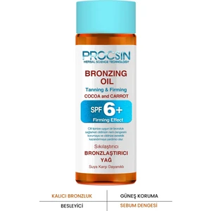 Kalıcı Bronzluk SPF 6+ Yoğun Bronzlaştırıcı Yağ 100 ML