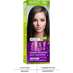 PROCSIN Magic Mix COLOR KIT Parlak ve Canlı 6.0 KOYU KUMRAL Kalıcı Saç Boyası