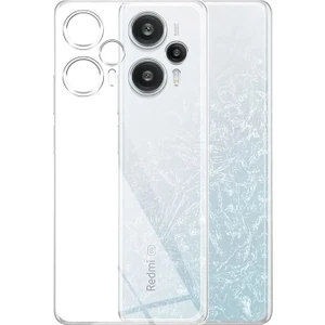 Xiaomi Poco F5 / Redmi Note 12 Turbo Slim Serisi Soft Tpu Silikon Kılıf - Şeffaf AL3324